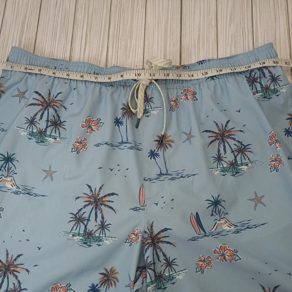 Sonoma Goods For Life Palm Tree Tropical Swim Trunks